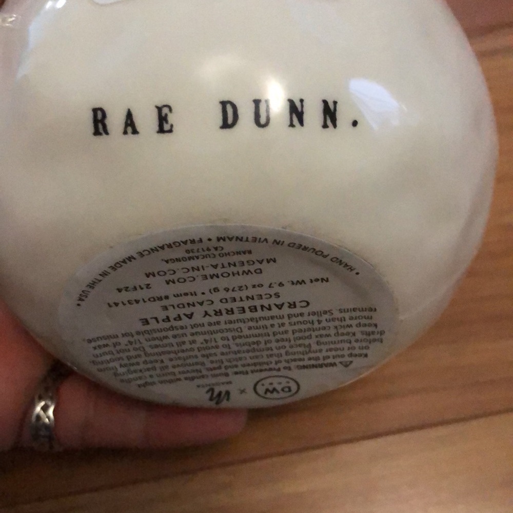 Rae Dunn gnome candle Blessed - Picture 5 of 7